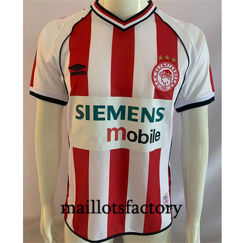 Maillot du Retro Olympia 2001-02 Domicile