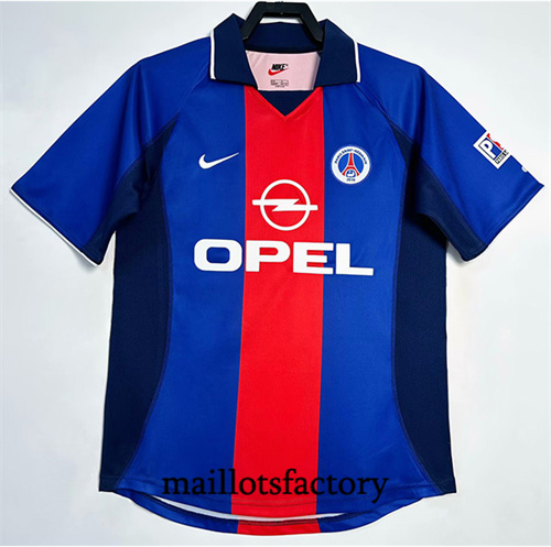 Maillot du Retro PSG 2000-01 Domicile