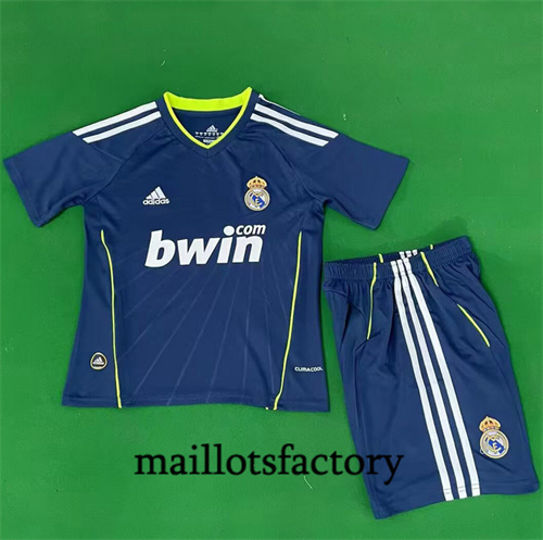 Maillot du Retro Real Madrid Enfant 2010-11 Exterieur