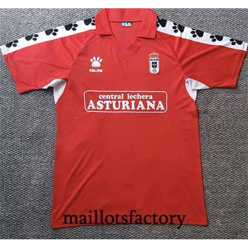 Maillot du Retro Real Oviedo 1990-91 Exterieur