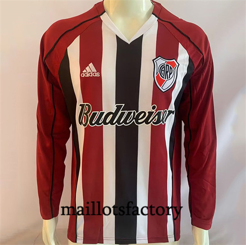 Maillot du Retro River Plate 2005-06 Exterieur Manche Longue