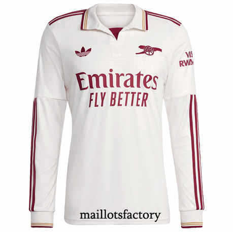 Maillot du Arsenal 2025/26 2025/26 Third Manche Longue