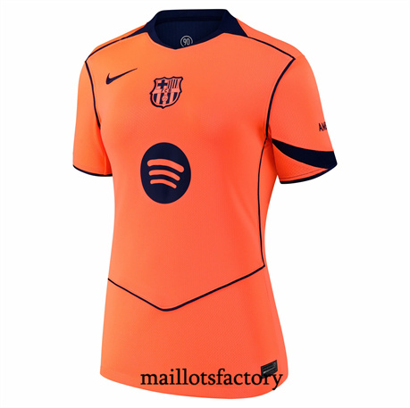 Maillot du Barcelone Femme 2025/26 Third