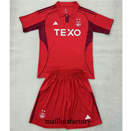 Maillot du Aberdeen FC Enfant 2025/26 Domicile