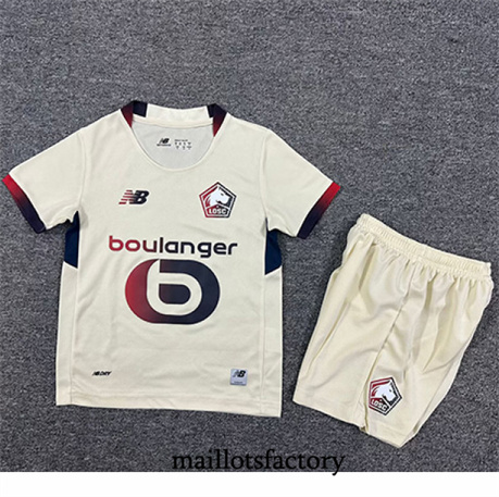 Maillot du Lille OSC Enfant 2025/26 Exterieur