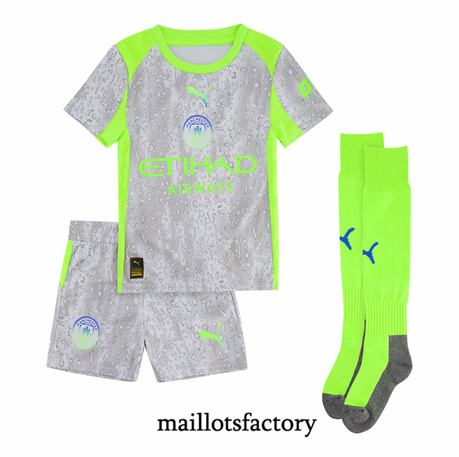 Maillot du Manchester City Enfant 2025/26 Third