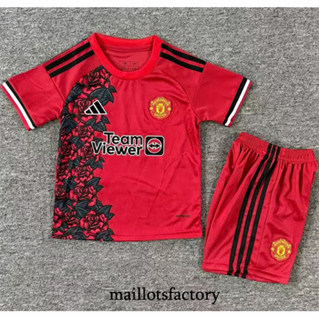 Maillot du Manchester United Enfant 2025/26 Rouge