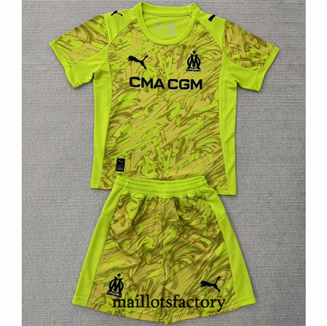 Maillot du Marseille Enfant 2025/26 Gardien de but Vert