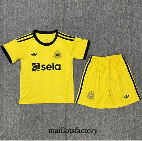 Maillot du Newcastle United Enfant 2025/26 Gardien de but Jaune