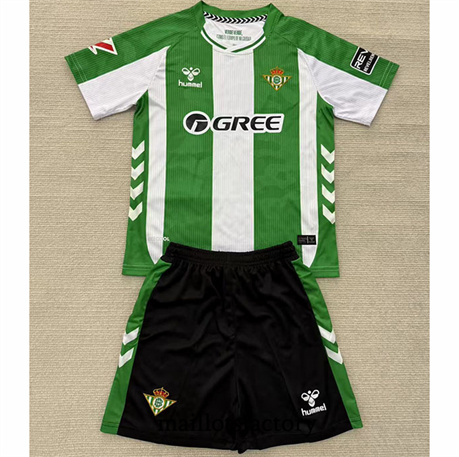 Maillot du Real Betis Enfant 2025/26 Domicile