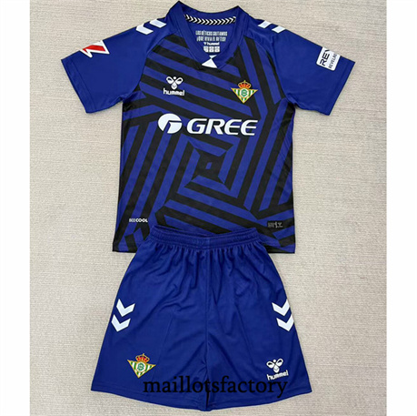 Maillot du Real Betis Enfant 2025/26 Gardien de but Bleu