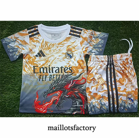Maillot du Real Madrid Enfant 2025/26 Noir Dragons