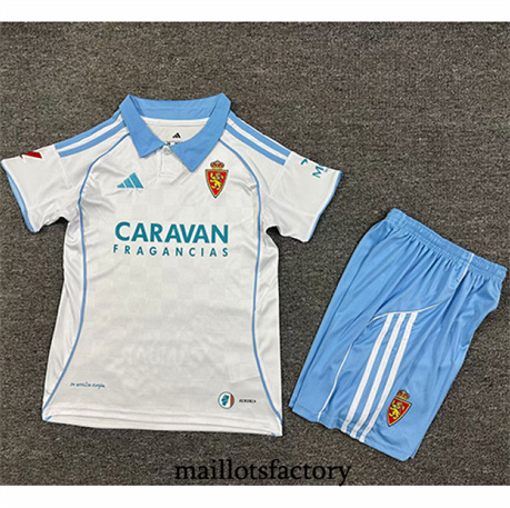 Maillot du Real Saragosse Enfant 2025/26 Domicile