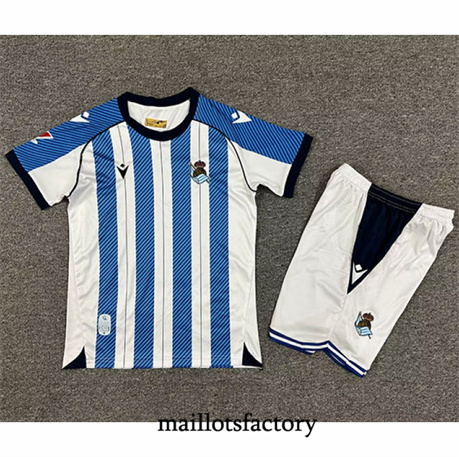 Maillot du Real Sociedad Enfant 2025/26 Domicile