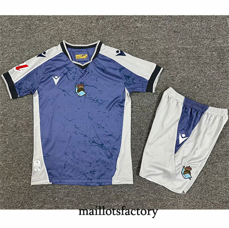 Maillot du Real Sociedad Enfant 2025/26 Exterieur
