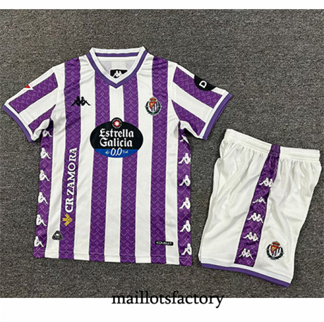 Maillot du Real Valladolid Enfant 2025/26 Domicile