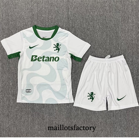 Maillot du Sporting CP Enfant 2025/26 Exterieur