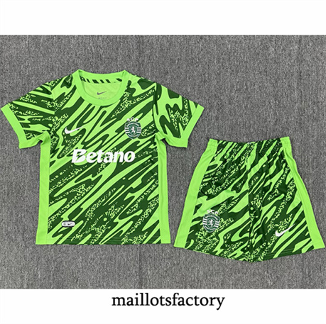 Maillot du Sporting CP Enfant 2025/26 Gardien De But Vert