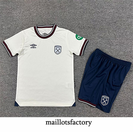 Maillot du West Ham United Enfant 2025/26 Exterieur