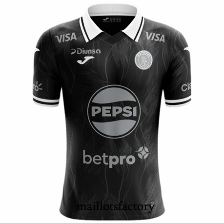 Maillot du FC Motagua 2025/26 Exterieur Noir