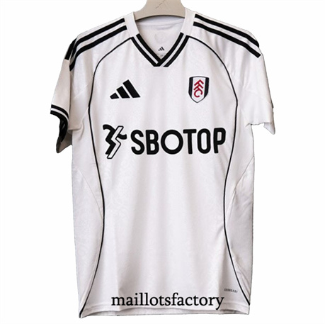 Maillot du Fulham 2025/26 Domicile