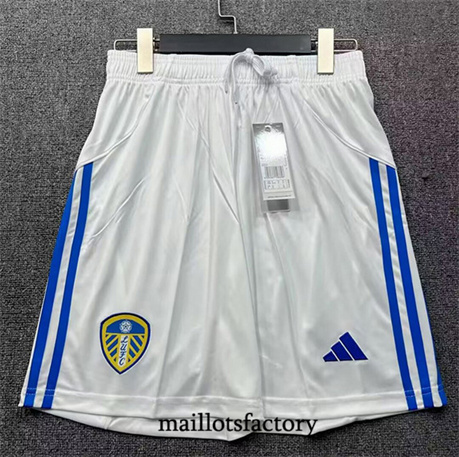 Maillot du Leeds United Short 2025/26 Domicile