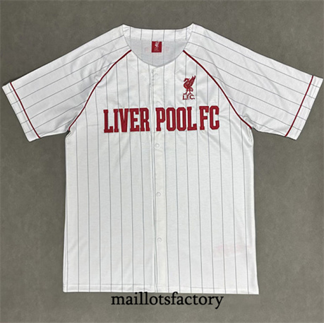 Maillot du Liverpool 2025/26 baseball Blanc