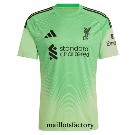 Maillot du Liverpool 2025/26 2025/26 Domicile Gardien De But