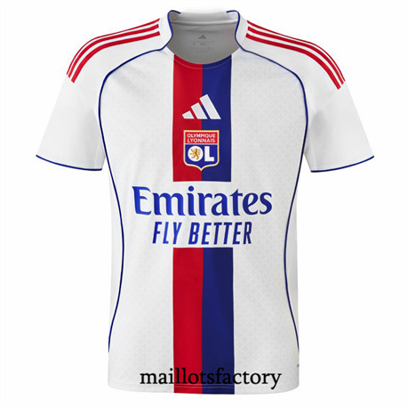 Maillot du Lyon 2025/26 Domicile