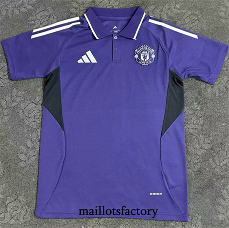 Maillot du Manchester United 2025/26 polo Training Violet