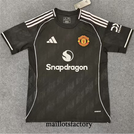 Maillot du Manchester United 2025/26 traning Noir