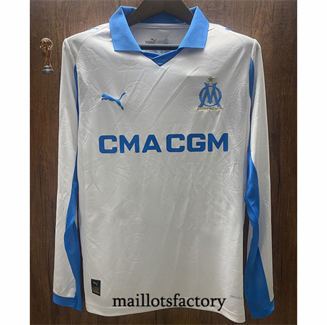 Maillot du Marseille 2025/26 2025/26 Domicile Manche Longue