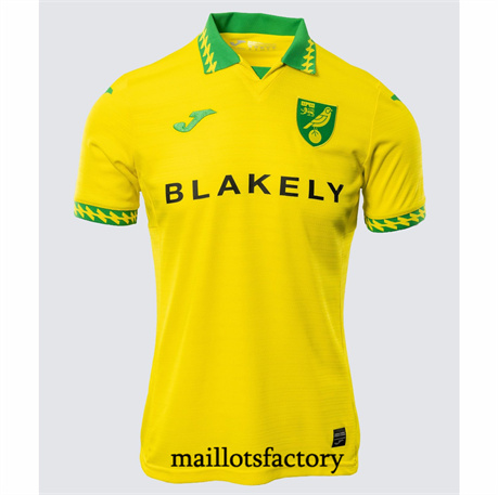 Maillot du Norwich City 2025/26 Domicile