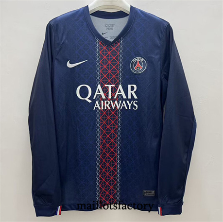 Maillot du PSG 2025/26 2025/26 Domicile Manche Longue