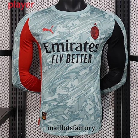 Maillot du Player AC Milan 2025/26 2025/26 Exterieur Manche Longue