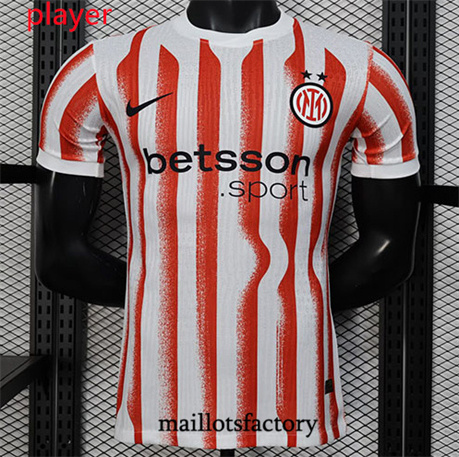Maillot du Player Inter Milan 2025/26 Rouge