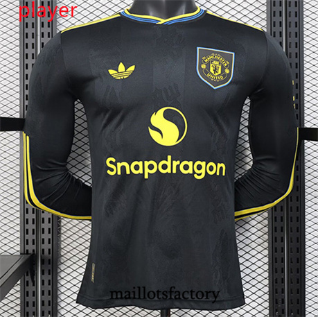 Maillot du Player Manchester United 2025/26 2025/26 Third Manche Longue
