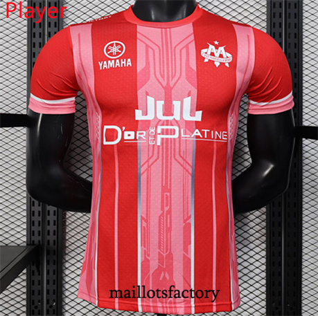Maillot du Player Marseille 2025/26 Spécial Rouge