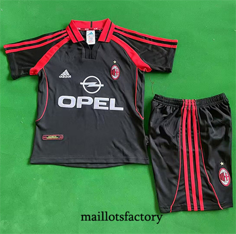 Maillot du Retro AC Milan Enfant 2000-01 Third