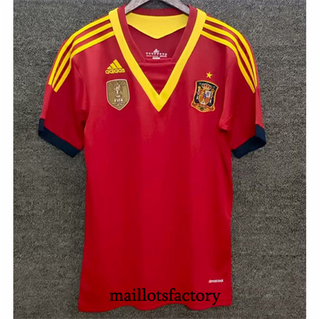 Maillot du Retro Espagne 2013 Domicile