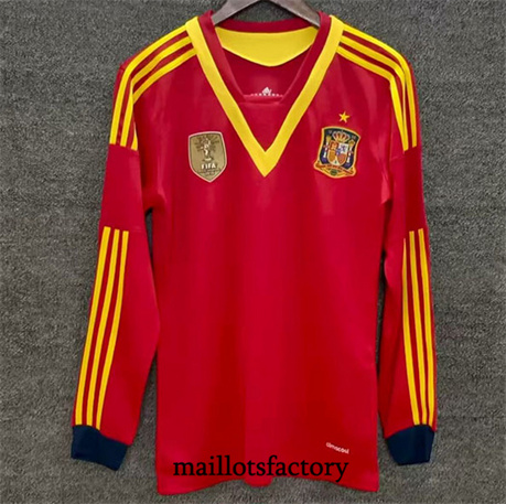 Maillot du Retro Espagne 2013 Domicile Manche Longue