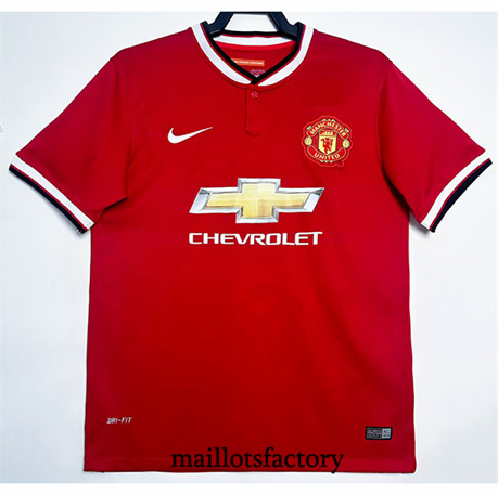 Maillot du Retro Manchester United 2014-15 Domicile