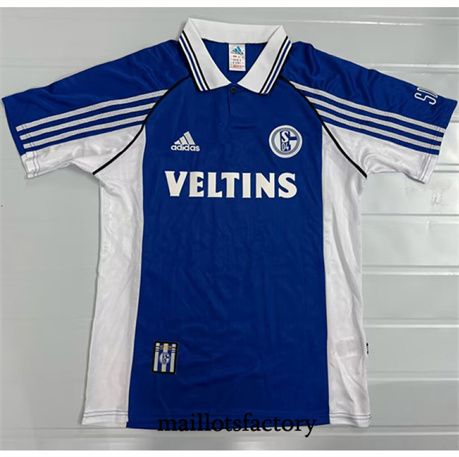 Maillot du Retro Schalke 04 1998-00 Domicile