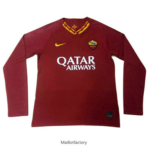 Flocage Maillot du AS Rome 2019/20 Domicile Manche Longue