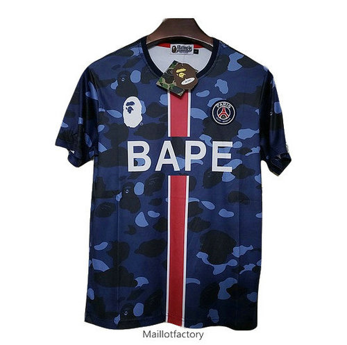 Nouveaux Maillot du PSG BAPE popular logo Paris fashion 2019/20