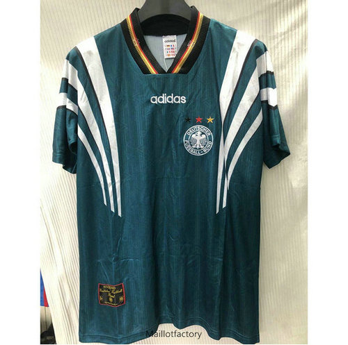 Pas cher Retro Maillot du Allemagne 1996-1998 Exterieur Vert