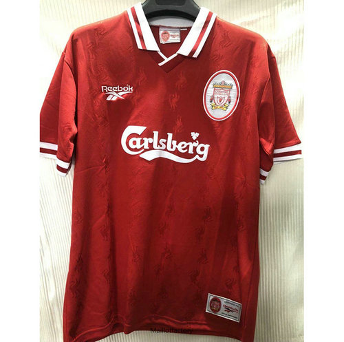 Nouveaux Retro Maillot du Liverpool 1996-97 Domicile