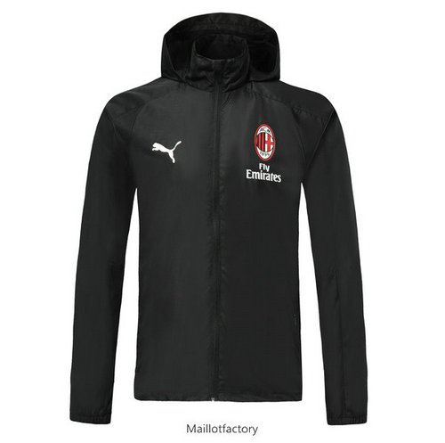 Achat Coupe vent AC Milan 2019/20 Noir