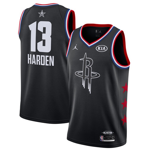 Nouveaux Maillot du James Harden - 2019 All-Star Noir