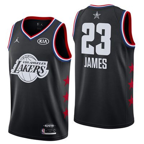 Nouveaux Maillot du LeBron James - 2019 All-Star Noir